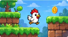 A colorful platform game made in Splat Lab